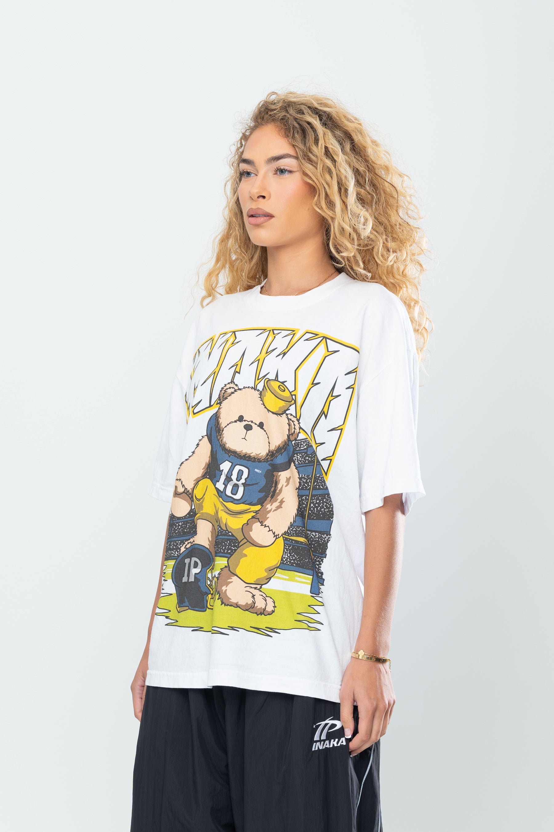INAKA WOLVERINE TEDDY - WHITE