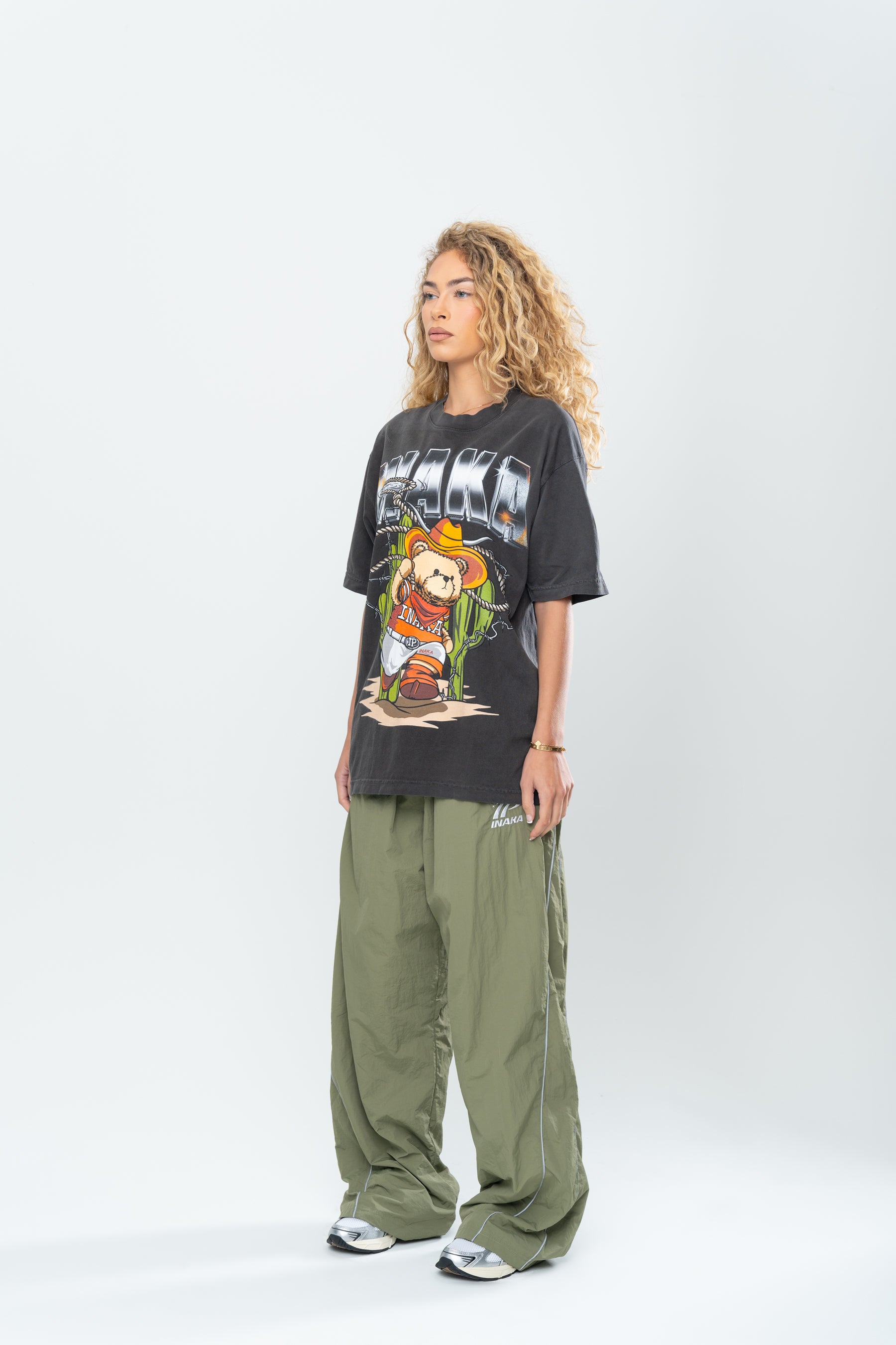 INAKA HOOK ‘EM TEDDY - VINTAGE BLACK
