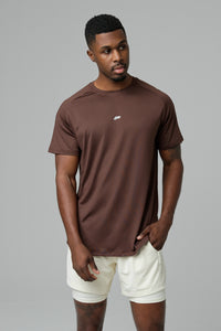 FREEFORM SHORT SLEEVE - COFFEE