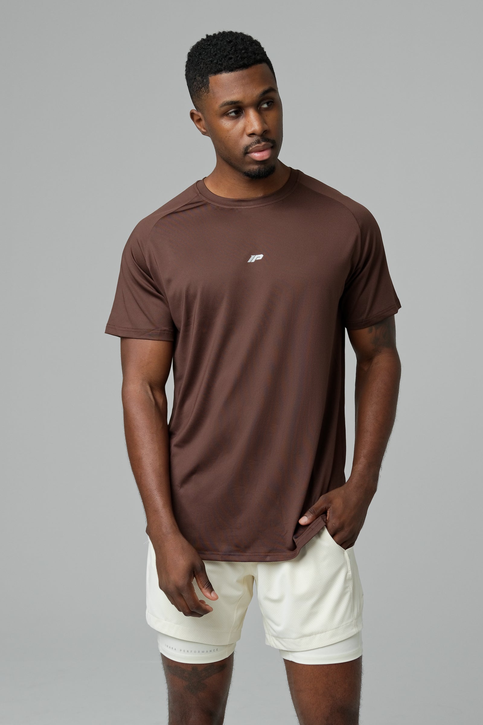 FREEFORM SHORT SLEEVE - COFFEE