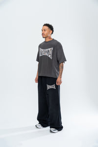 POWERSHOT DISTRESSED BAGGY SWEATPANTS