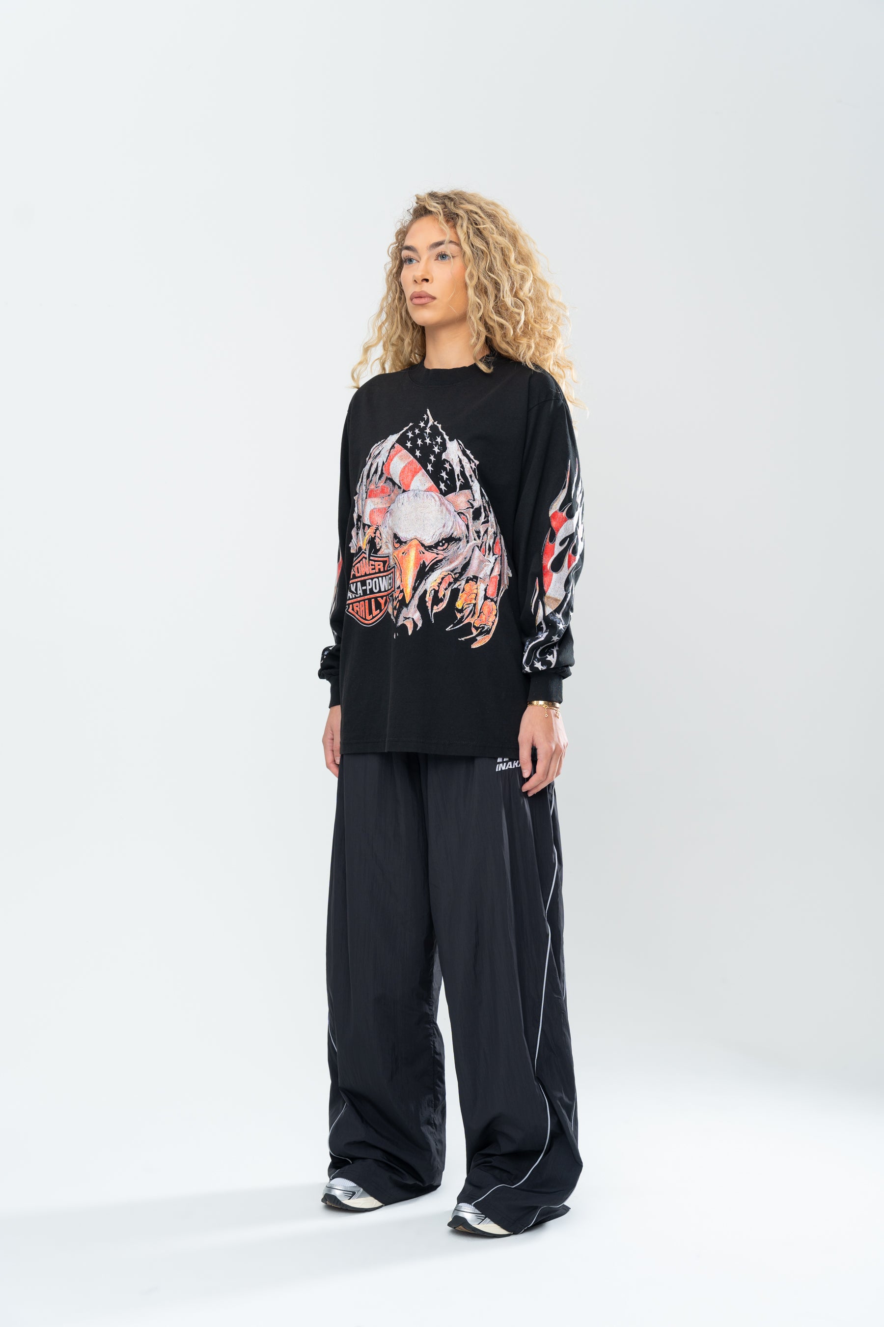 INAKA AMERICANA LONG SLEEVE - BLACK