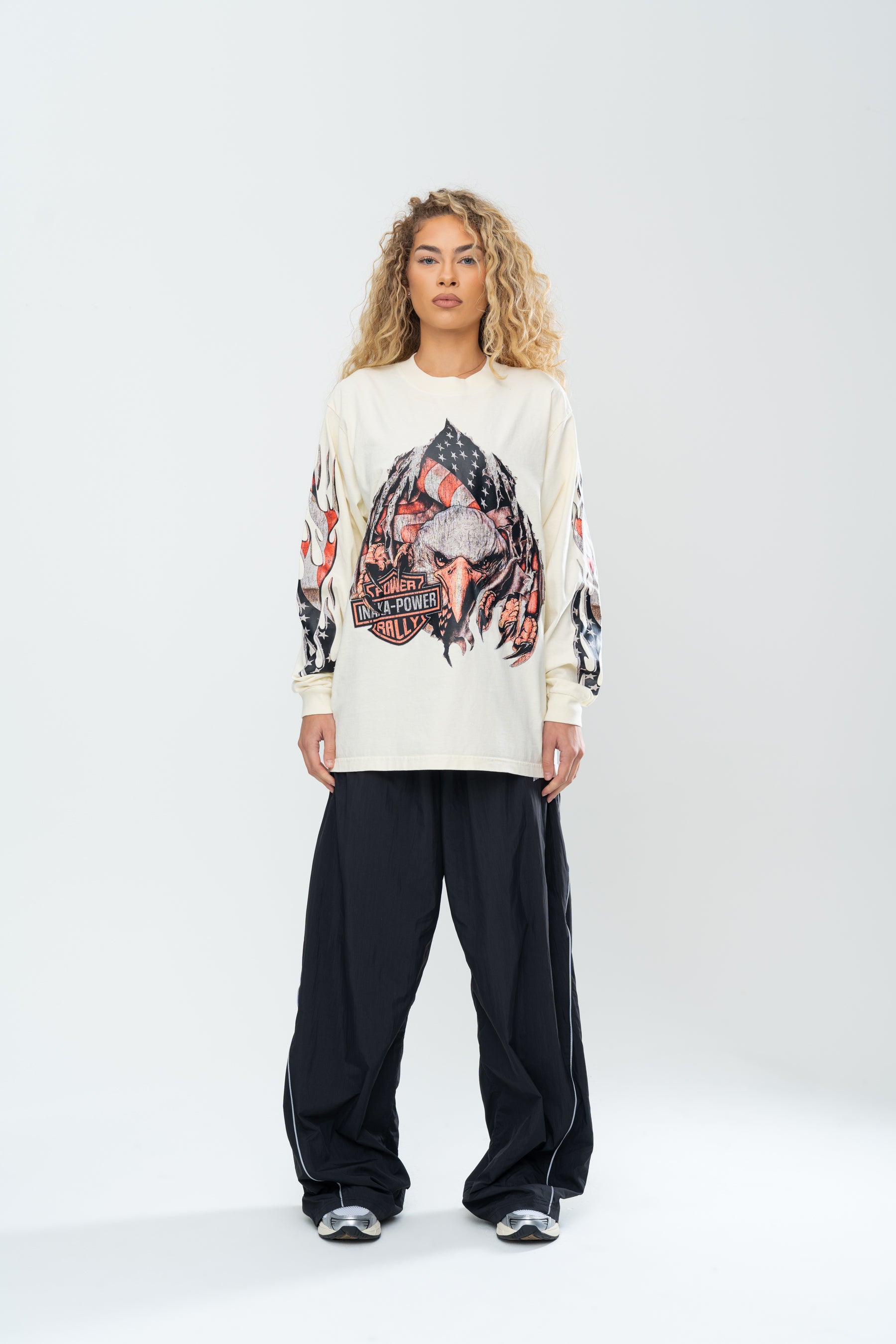 INAKA AMERICANA LONG SLEEVE - CREAM
