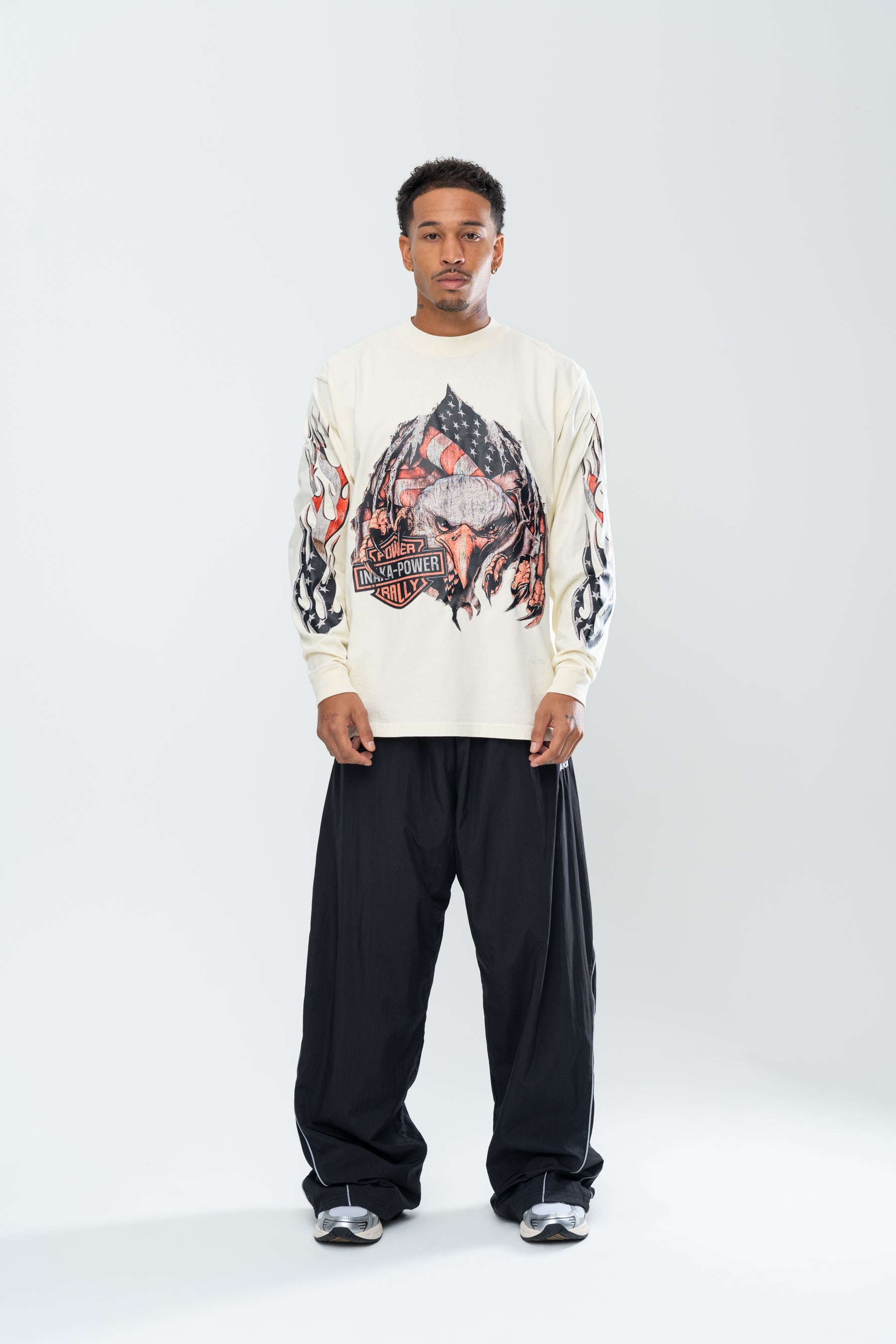 INAKA AMERICANA LONG SLEEVE - CREAM