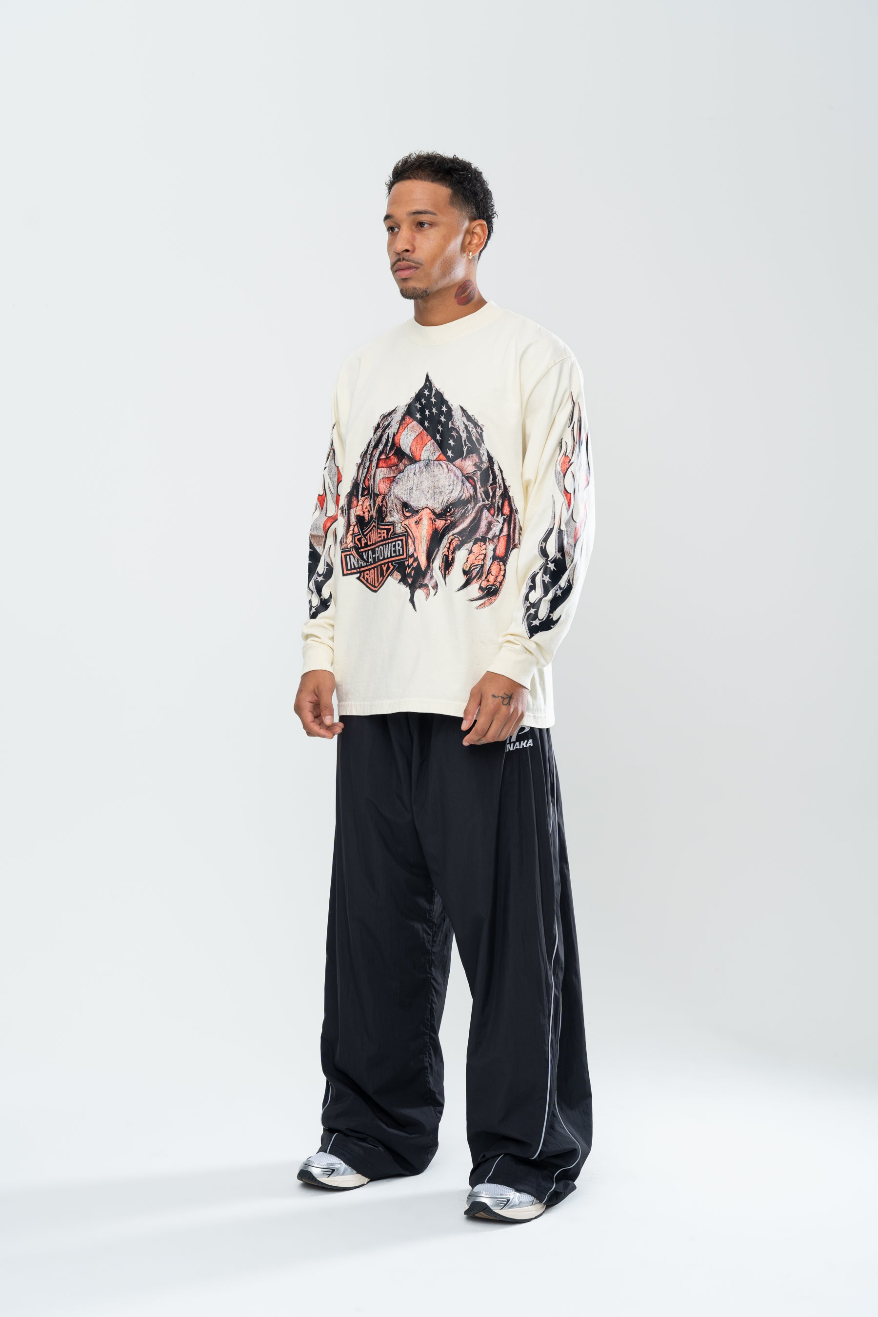 INAKA AMERICANA LONG SLEEVE - CREAM