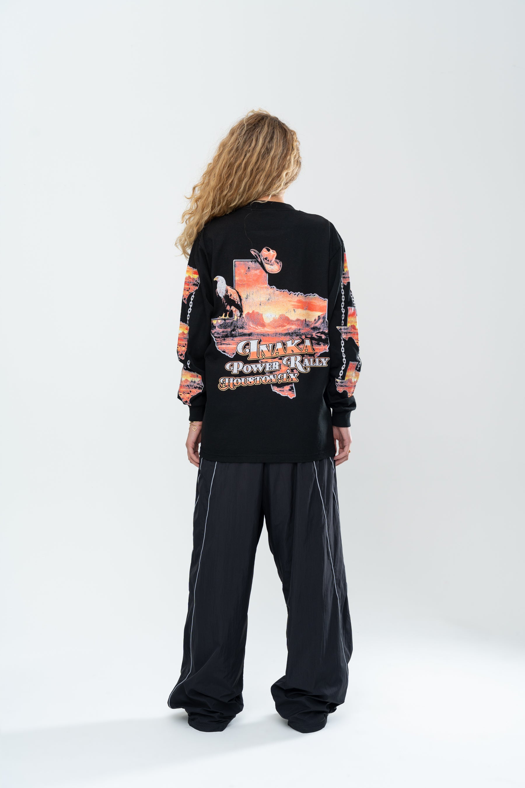 INAKA OUTLAWS LONG SLEEVE - BLACK