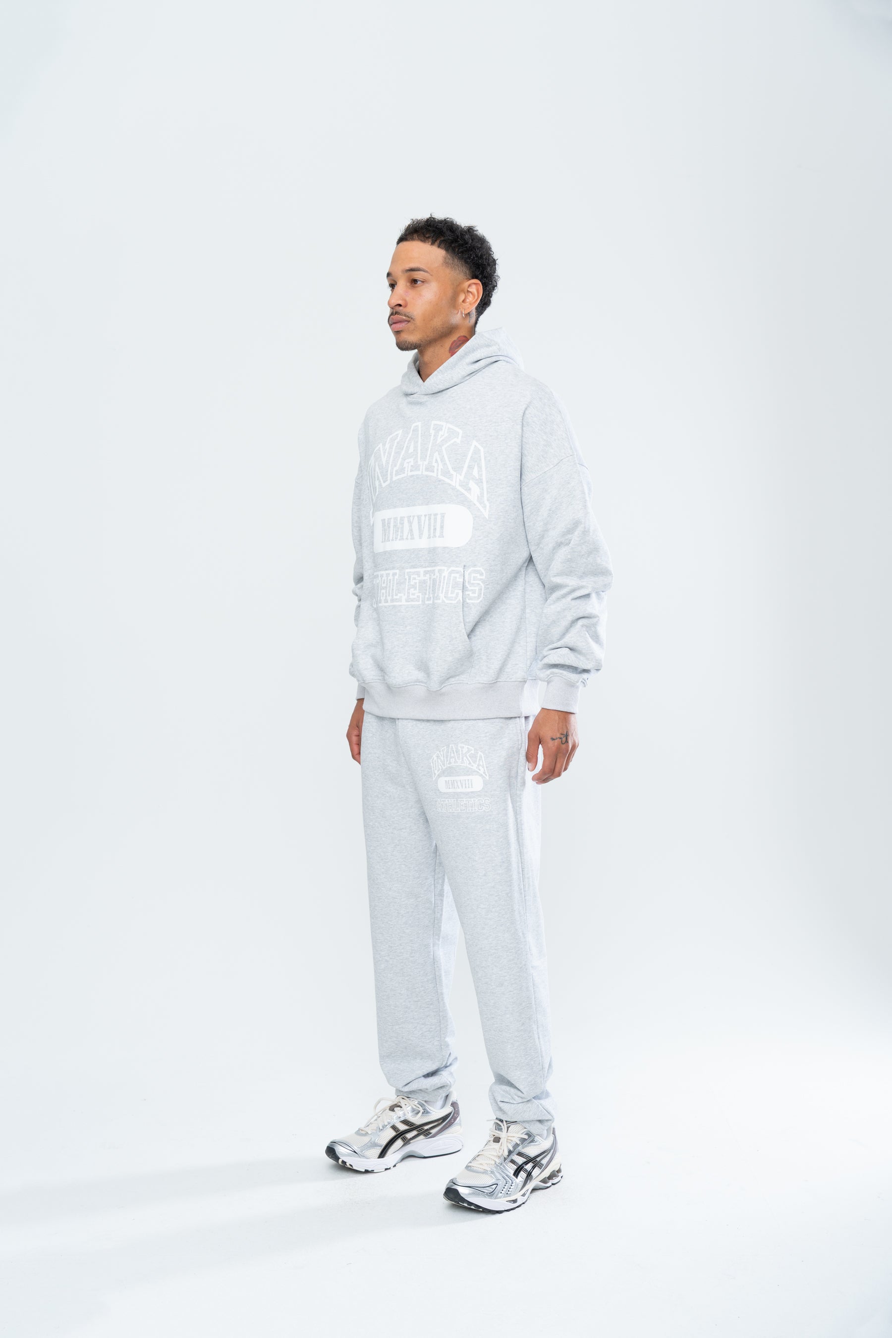 ATHLETICS CUFFED SWEATS - GREY
