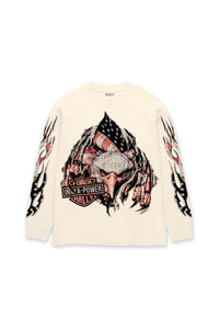 INAKA AMERICANA LONG SLEEVE - CREAM