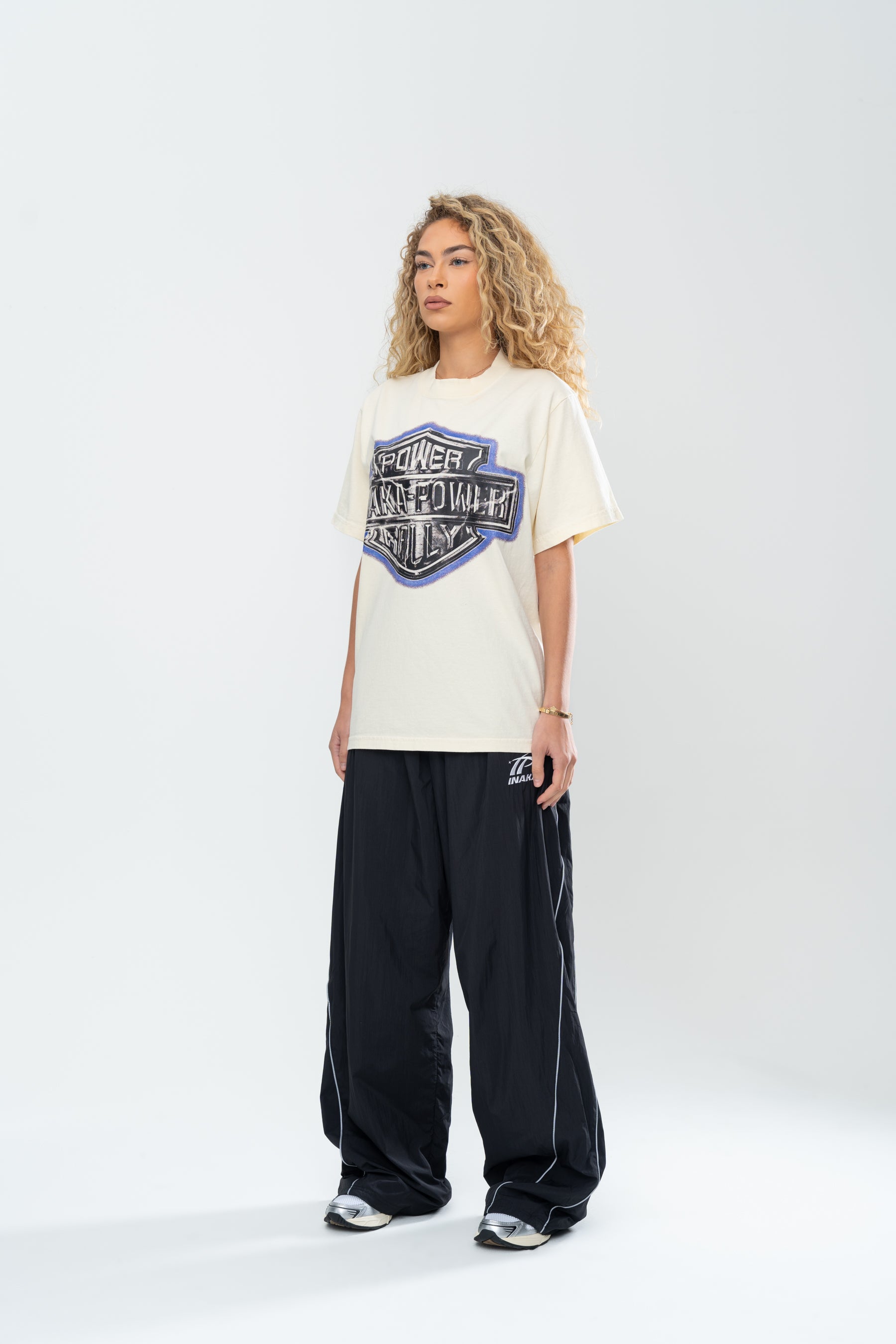 INAKA POWER RALLY TEE - CREAM