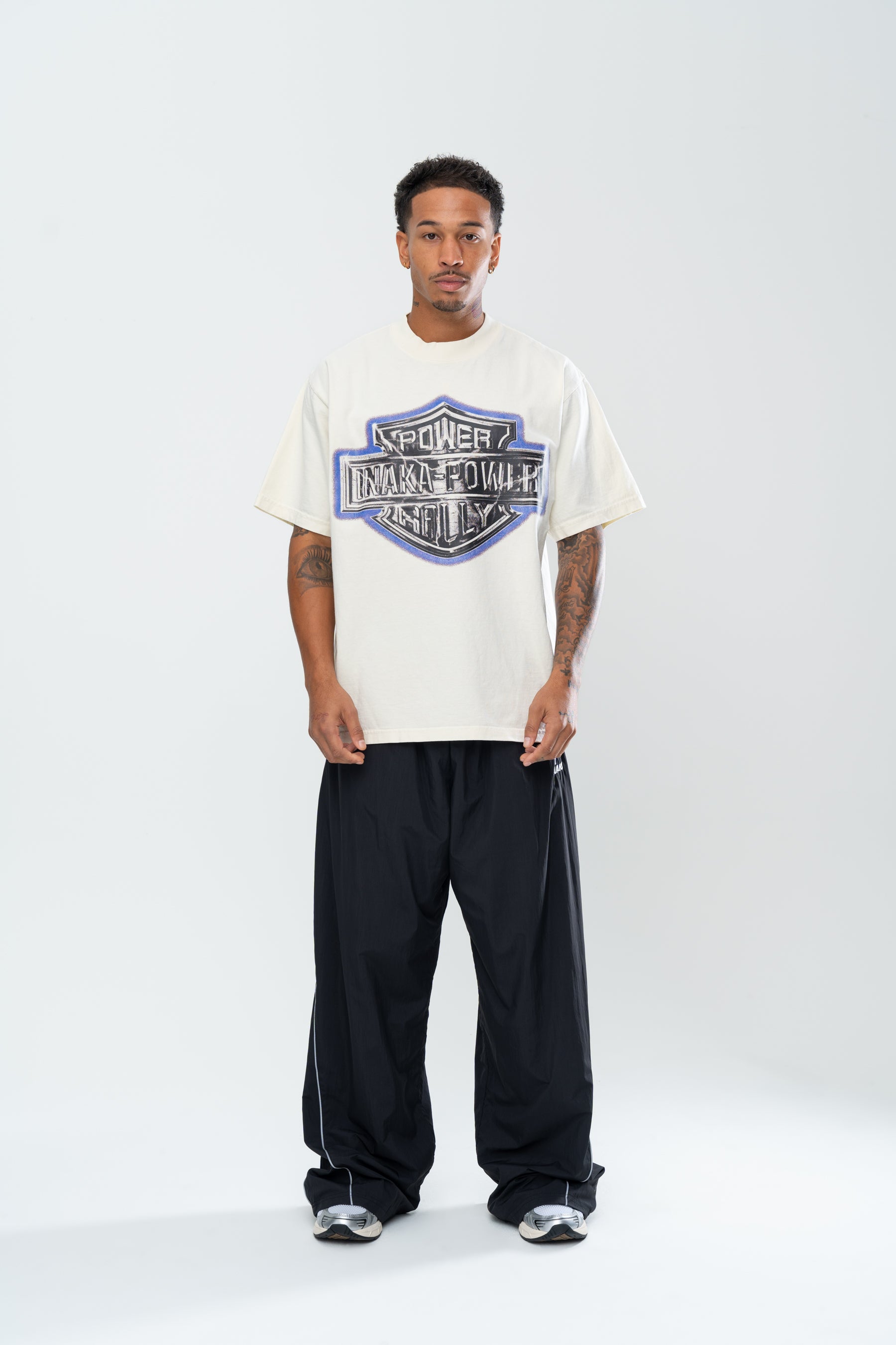 INAKA POWER RALLY TEE - CREAM
