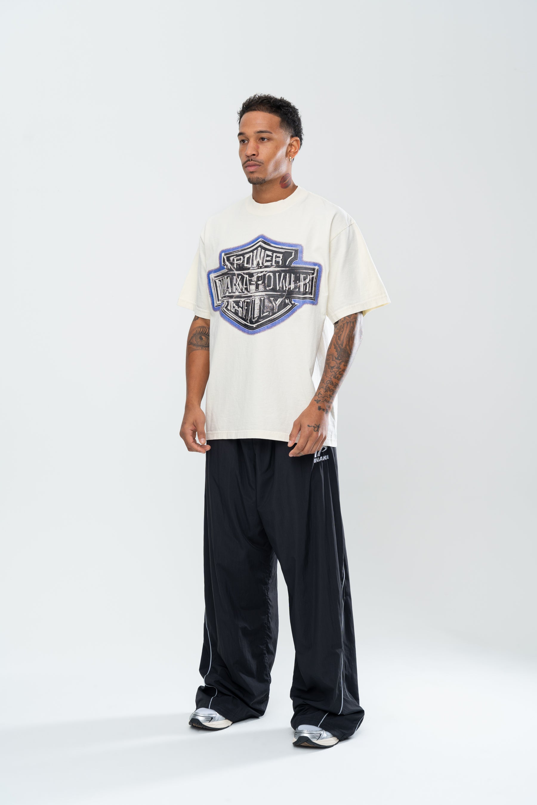 INAKA POWER RALLY TEE - CREAM