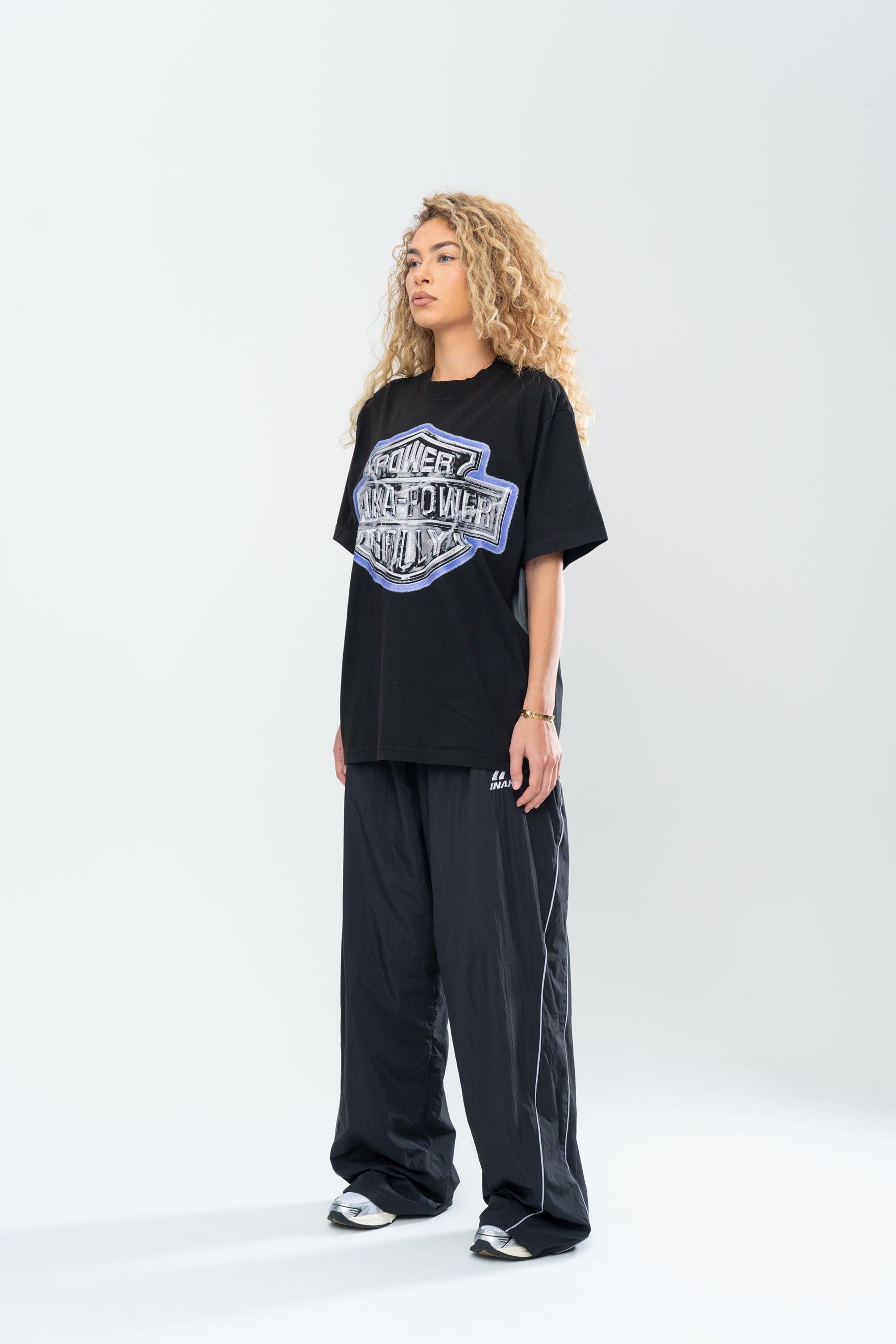 INAKA POWER RALLY TEE - BLACK