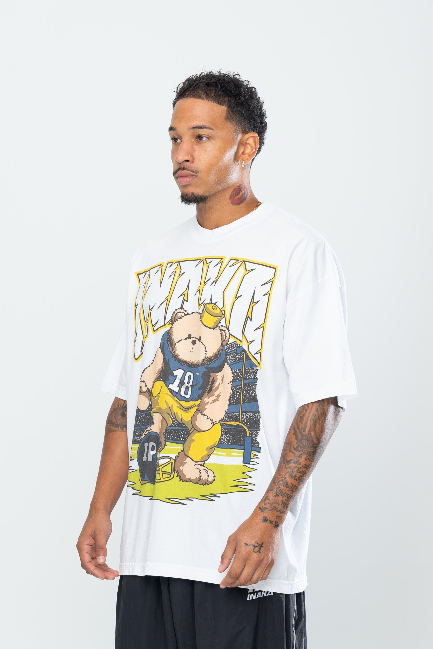 INAKA WOLVERINE TEDDY - WHITE
