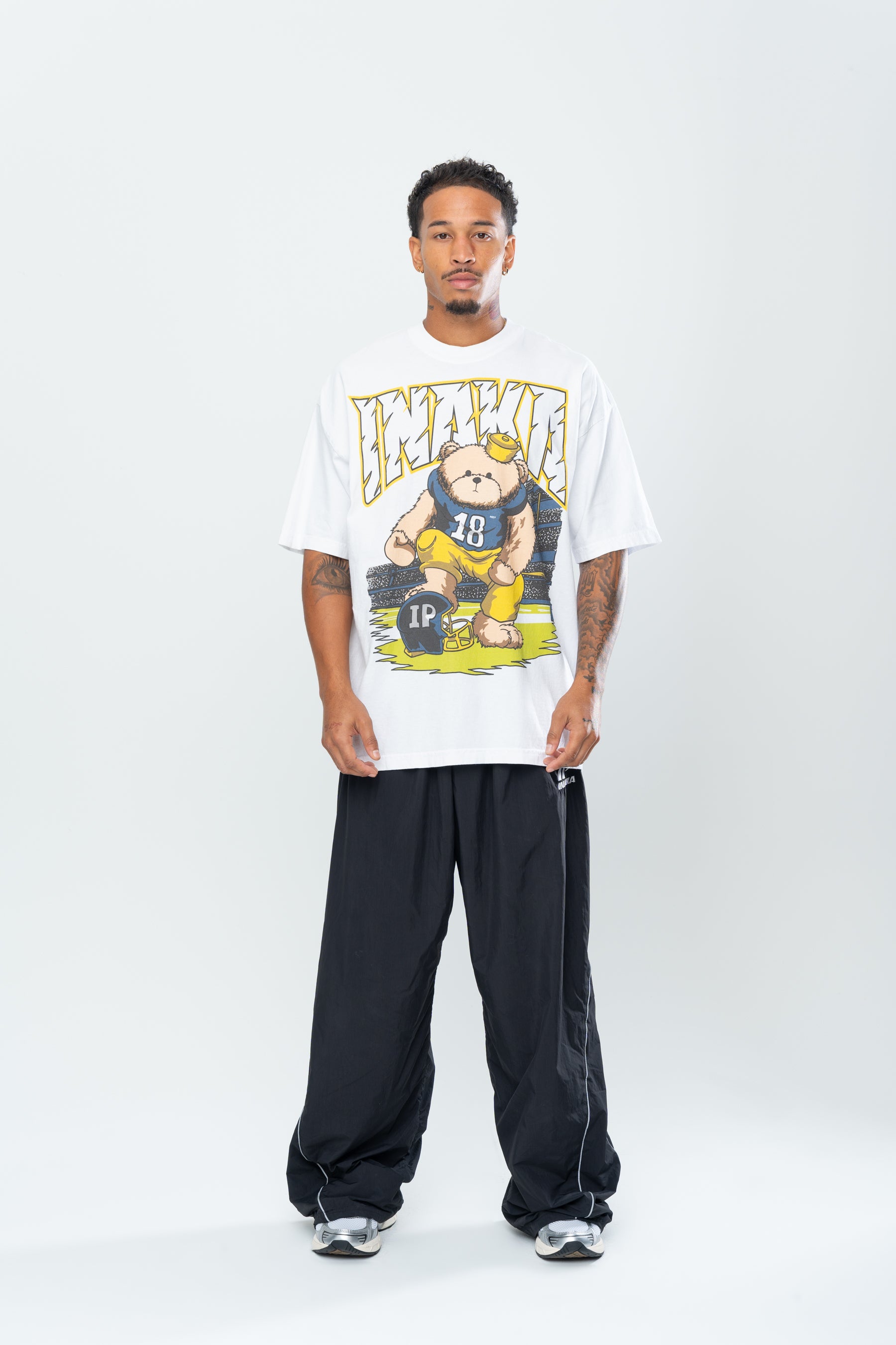 INAKA WOLVERINE TEDDY - WHITE
