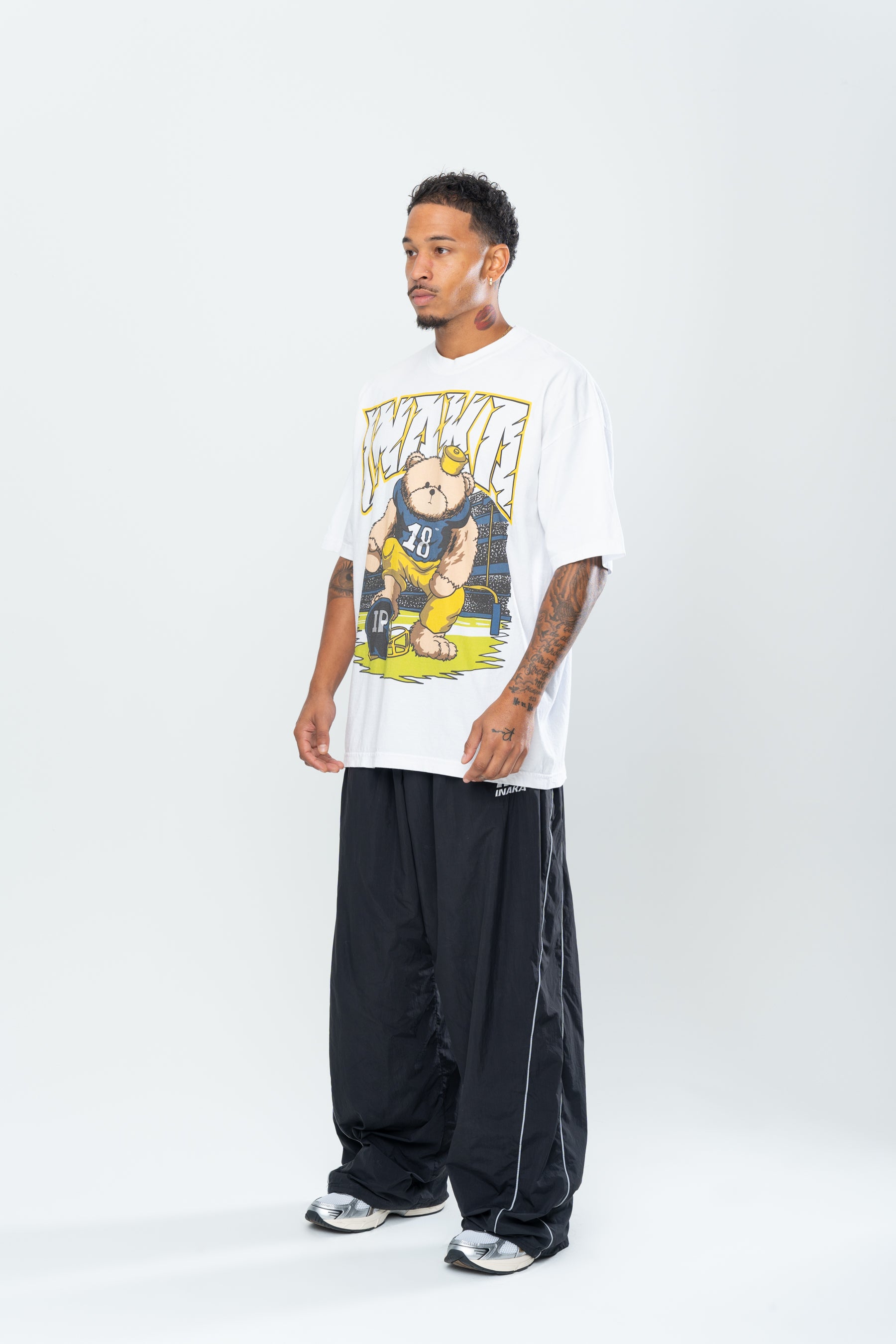 INAKA WOLVERINE TEDDY - WHITE