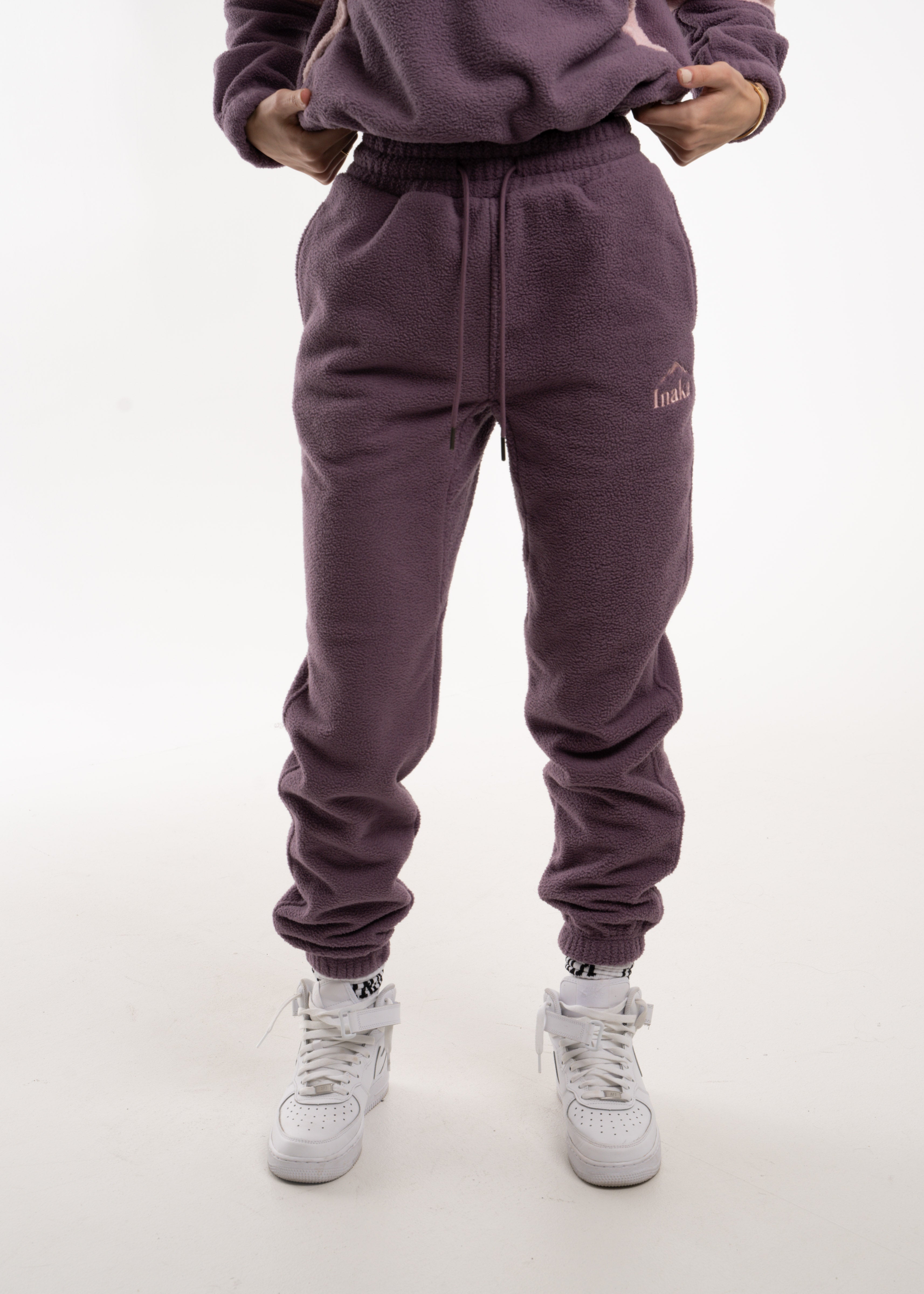 Women's Sherpa Joggers - Wisteria