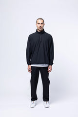 PERFORMANCE CLUB 1/4 ZIP JACKET - BLACK