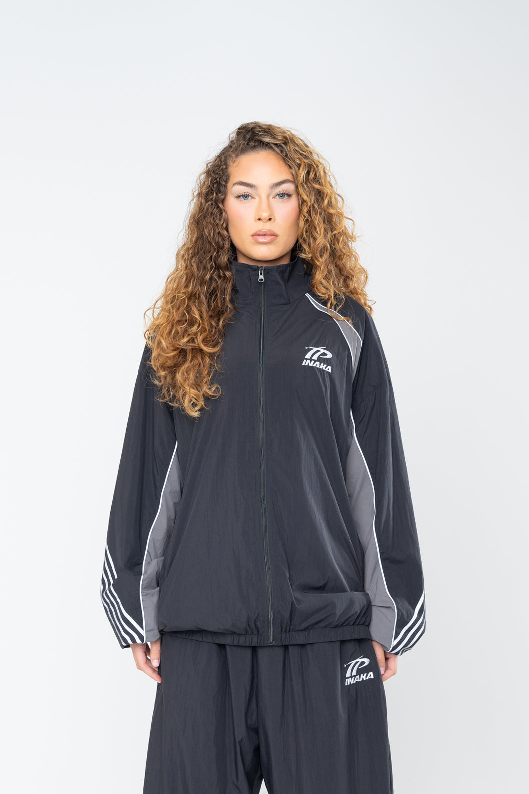 SPORTSWEAR TRACK JACKET - BLACK