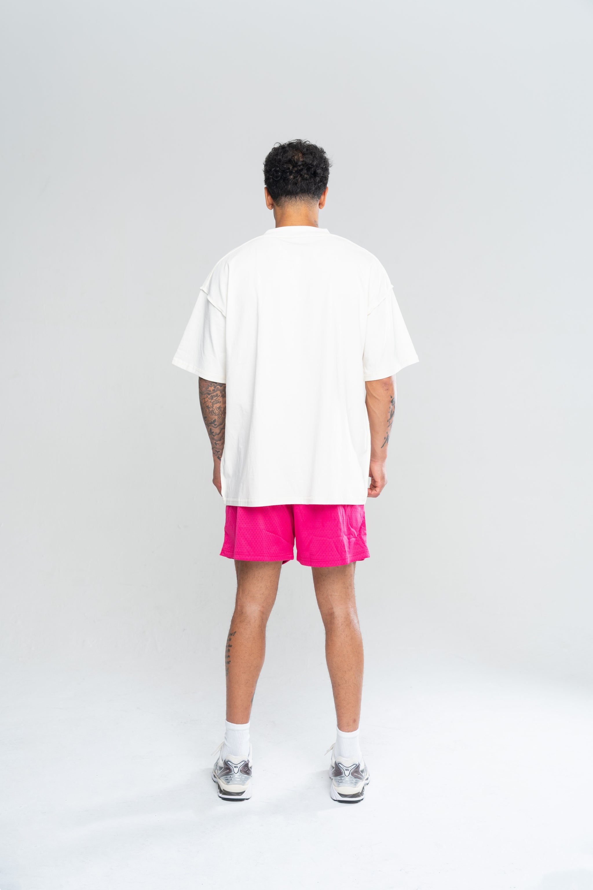 CLASSIC MESH SHORTS - PINK