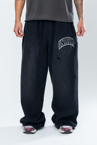 UNIVERSITY DISTRESSED BAGGY SWEATPANTS