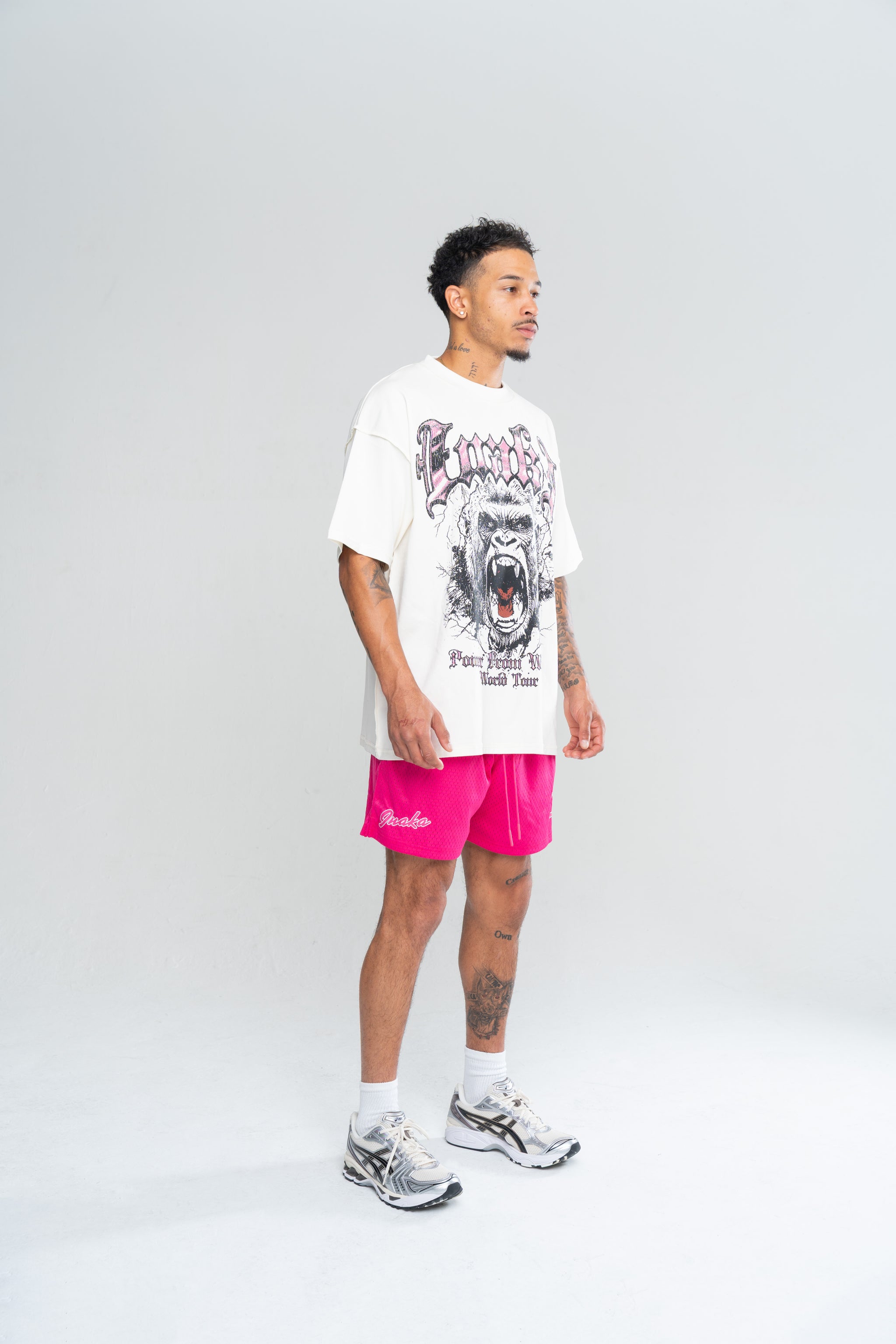 CLASSIC MESH SHORTS - PINK