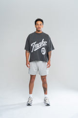 SHOOTING RANGE CROPPED TEE - VINTAGE BLACK