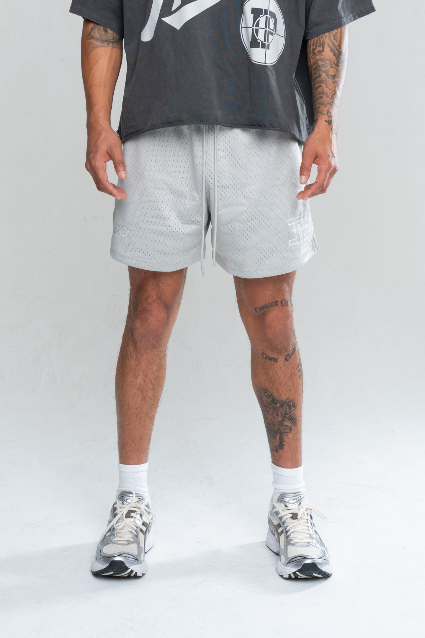 CLASSIC MESH SHORTS - GREY