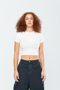 SPORTSWEAR BABY TEE - BEIGE