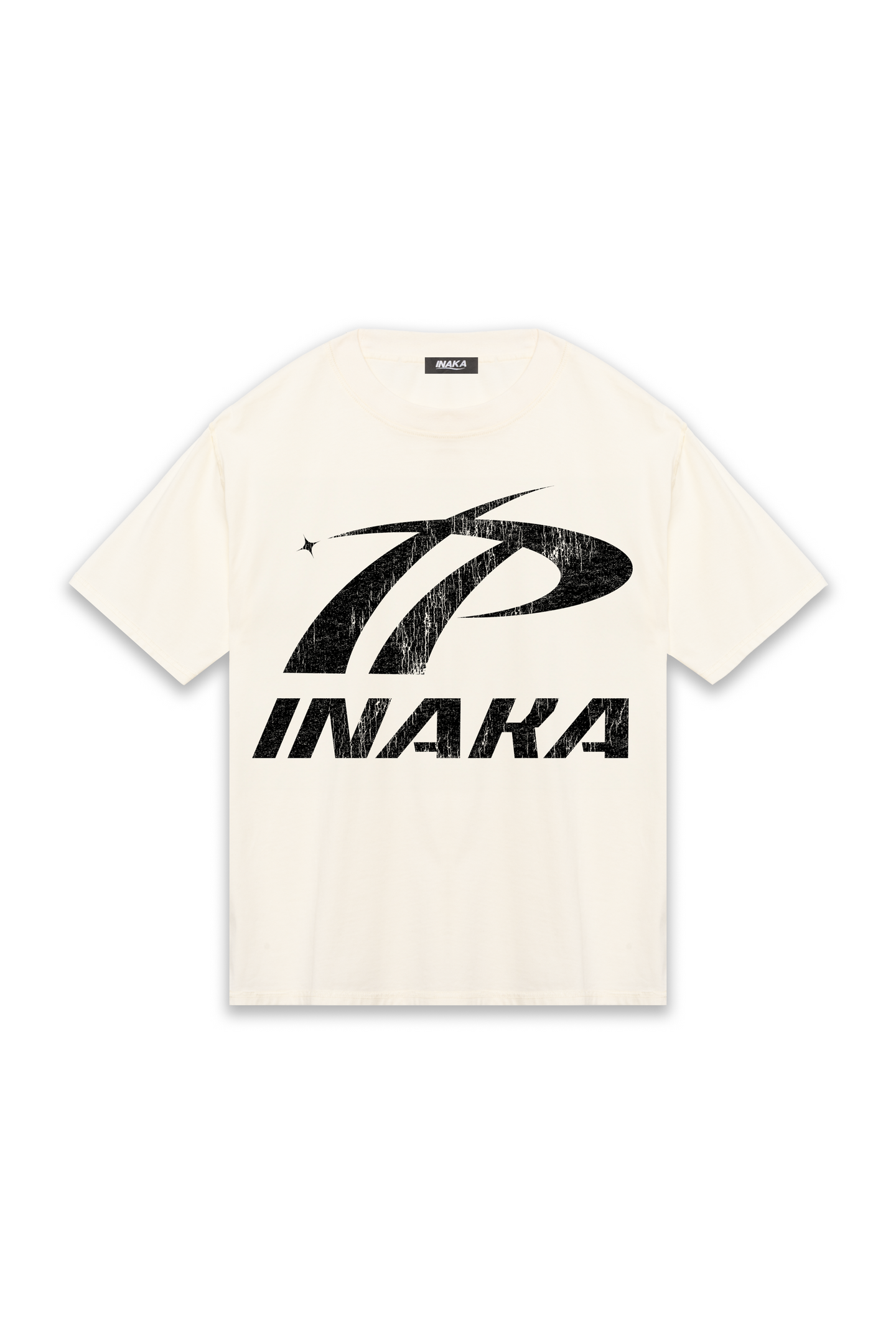 INAKA SPORTSWEAR TEE - CREAM