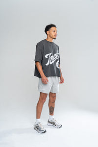 SHOOTING RANGE CROPPED TEE - VINTAGE BLACK