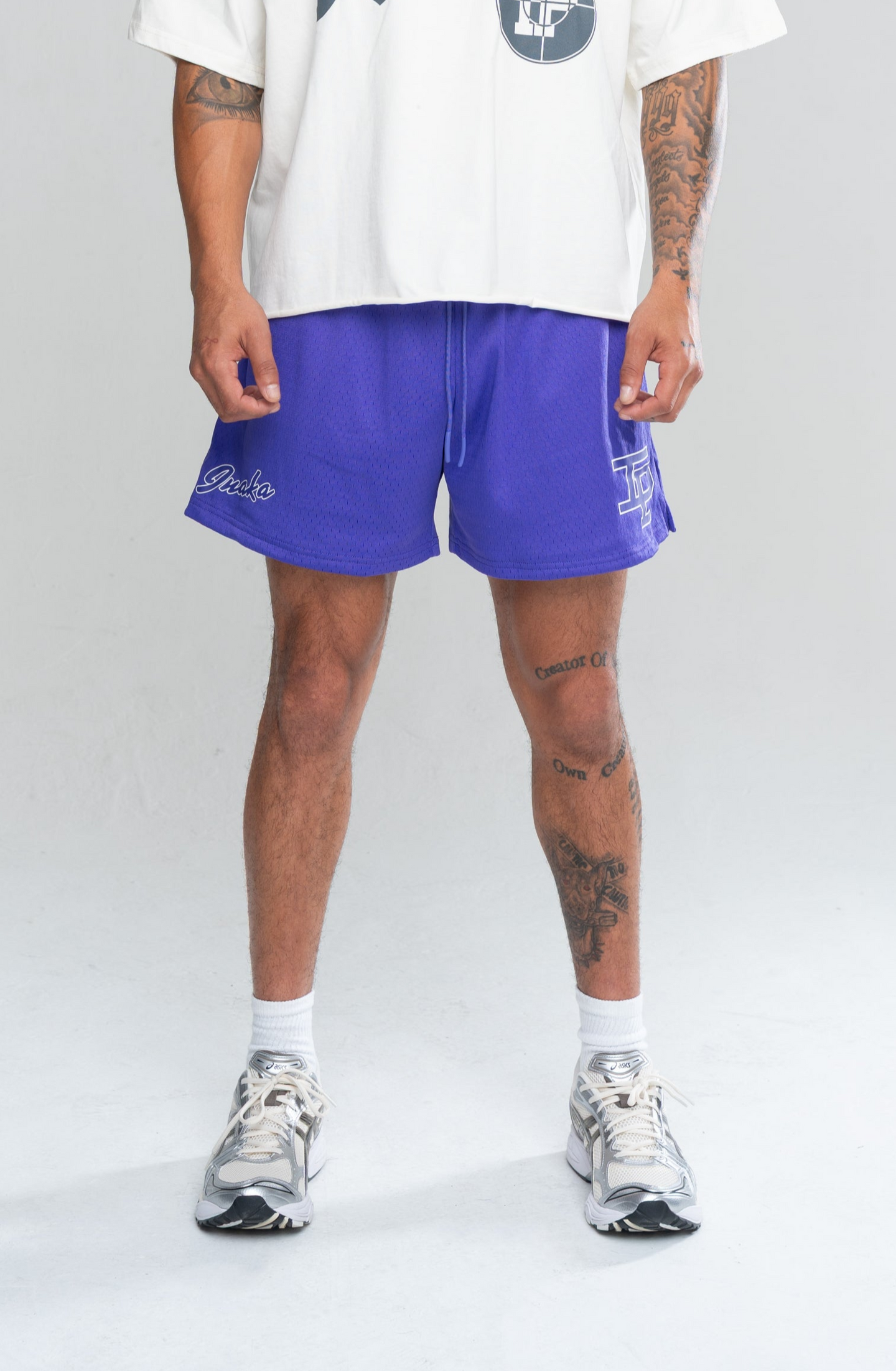 CLASSIC MESH SHORTS - PURPLE