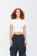 SPORTSWEAR BABY TEE - BEIGE