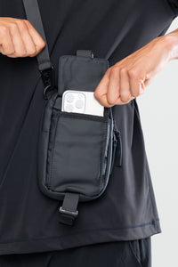 Utility Tech Crossbody - Black