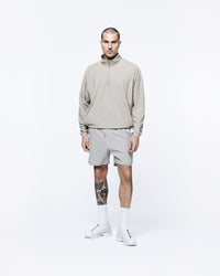 PERFORMANCE CLUB 1/4 ZIP JACKET - TAUPE