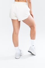 SOL LINERLESS TRACK SHORTS - BONE