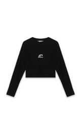 SPORTSWEAR BABY LS TEE - BLACK