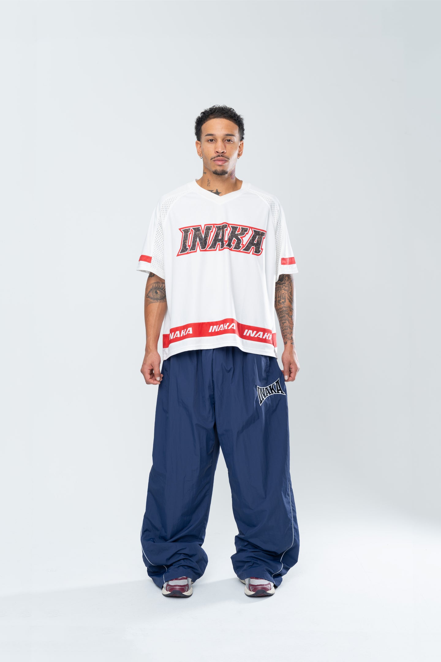 POWERSHOT BAGGY TRACKPANTS - NAVY