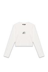 SPORTSWEAR BABY LS TEE - WHITE