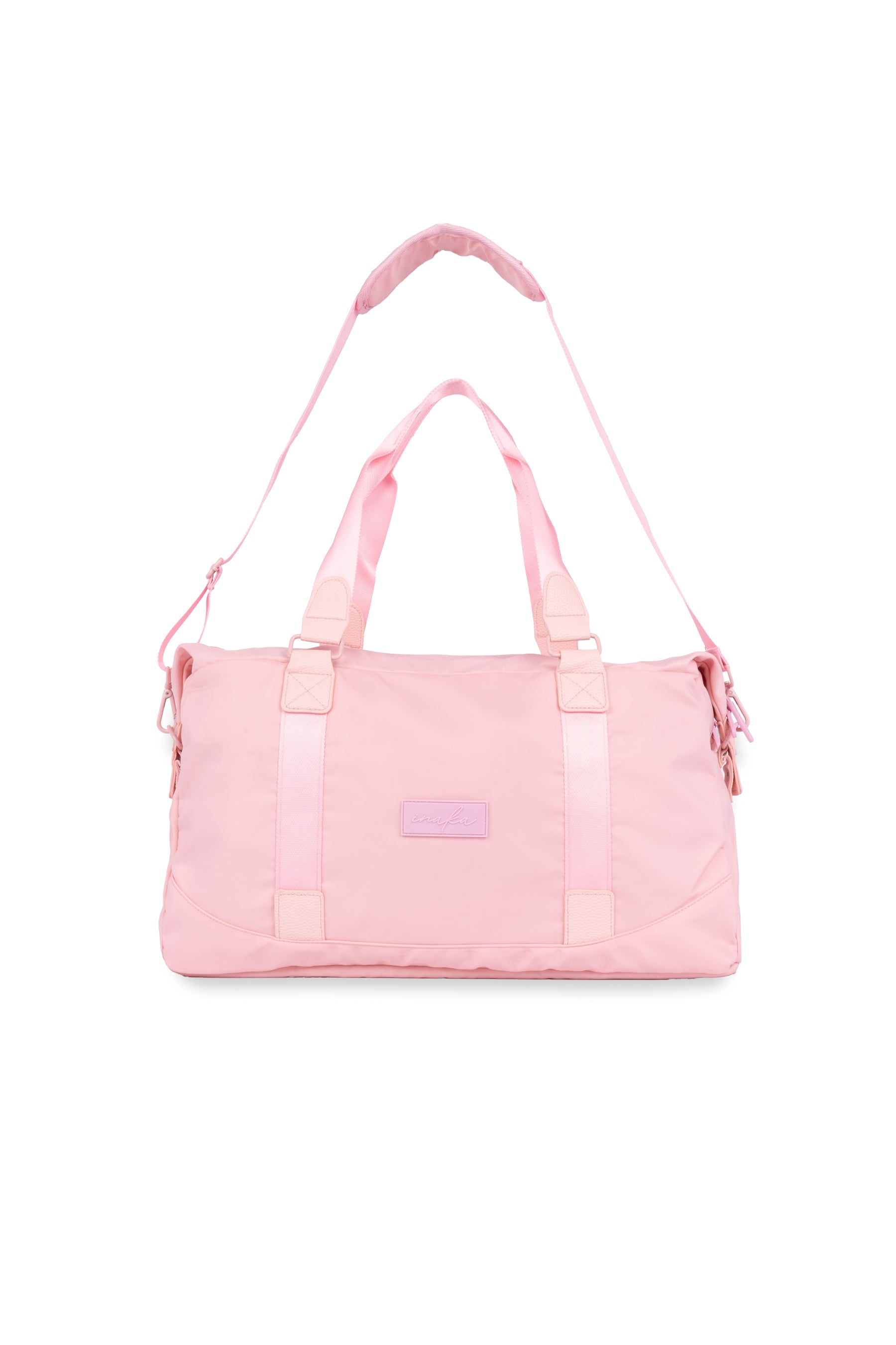 Cheap pink duffle bags deals