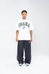 SPORTSWEAR BAGGY TRACK PANTS - BLACK