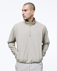 PERFORMANCE CLUB 1/4 ZIP JACKET - TAUPE