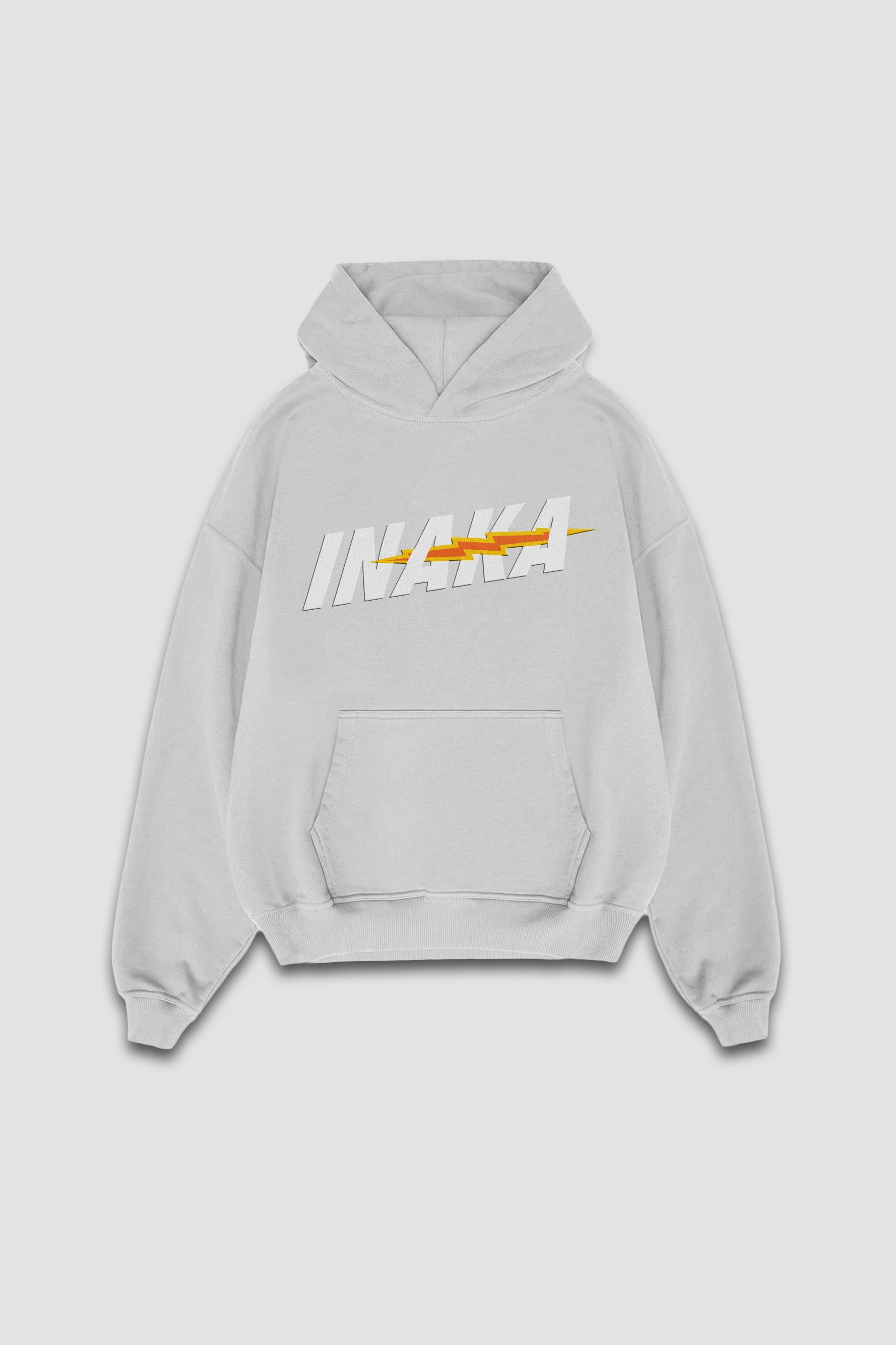 INAKA BOLT HOODIE - GREY