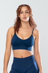 STELLA SEAMLESS BRA - NAVY