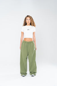 SPORTSWEAR BAGGY SWEATPANTS - OLIVE