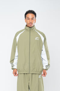 SPORTSWEAR TRACK JACKET - BURNT OLIVE