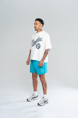 SHOOTING RANGE CROPPED TEE - CREAM