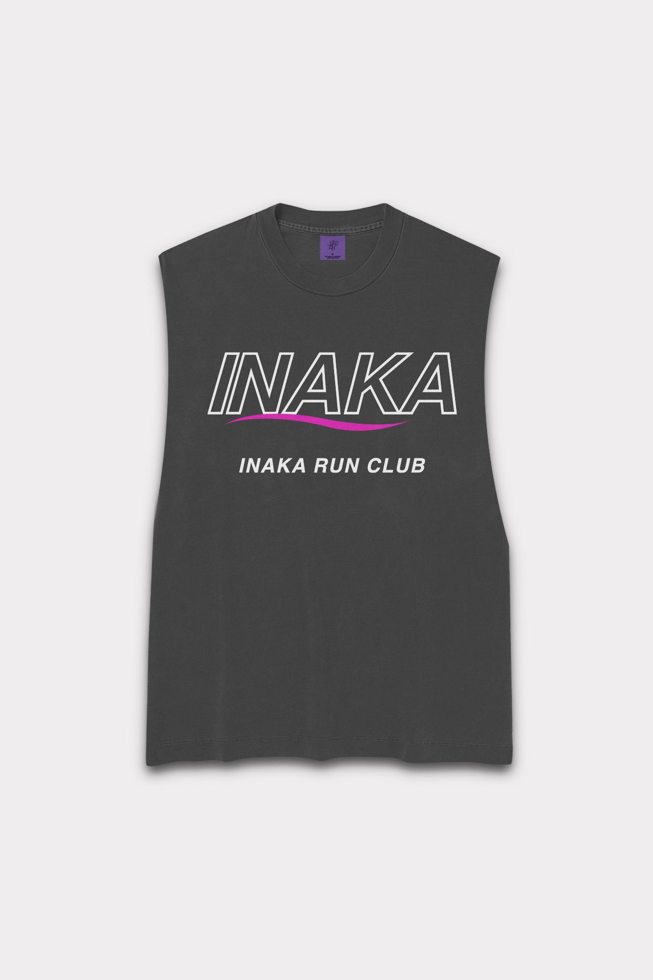 INAKA Run Club Tank - Vintage Black
