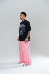 ICONIC BAGGY TRACKPANTS - PINK