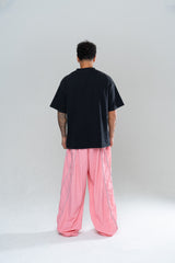 ICONIC BAGGY TRACKPANTS - PINK