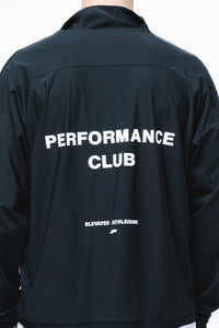 PERFORMANCE CLUB 1/4 ZIP JACKET - BLACK